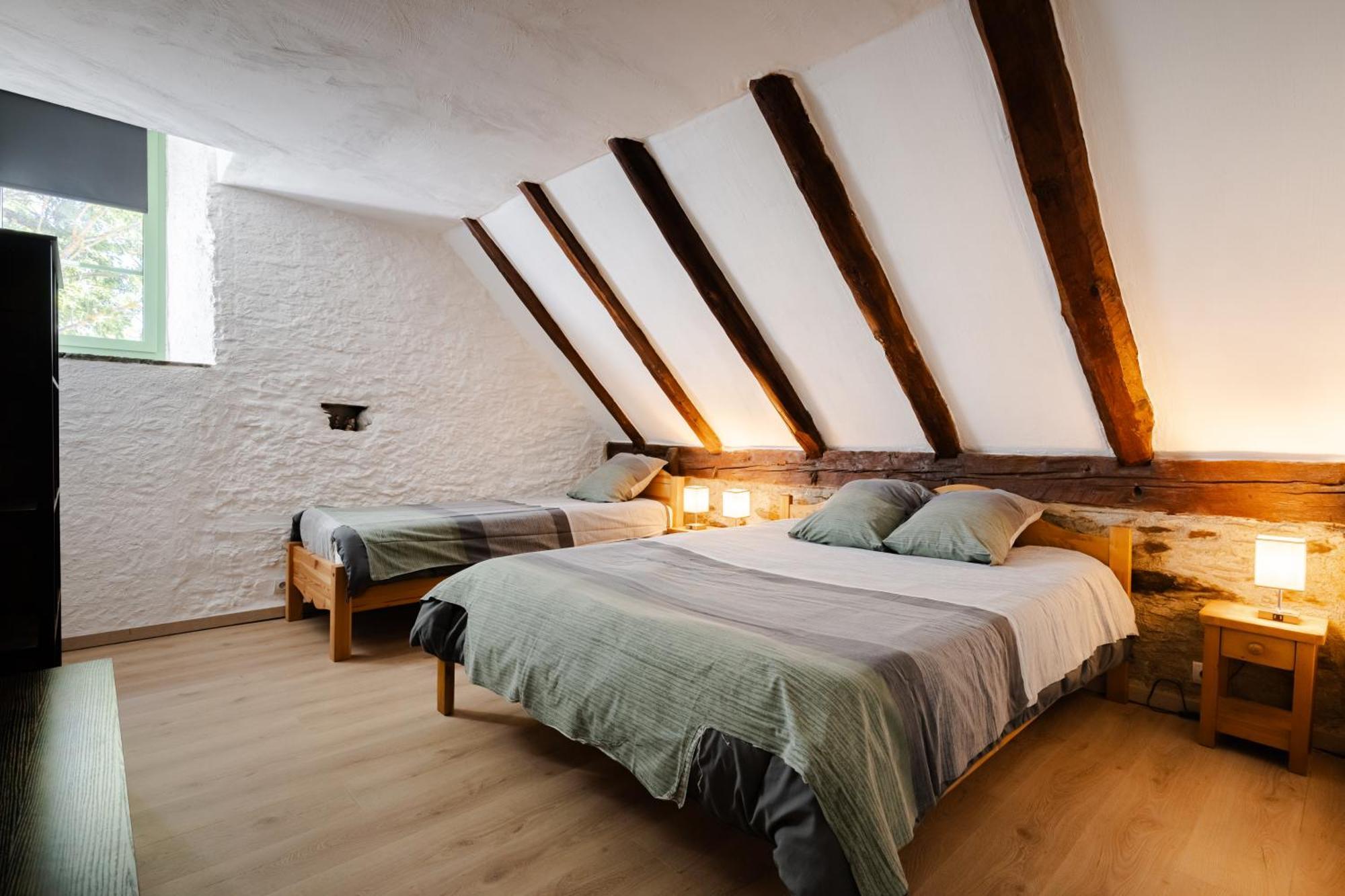 Grange Renovee En Gite/Maison/Chalet Arreau Buitenkant foto
