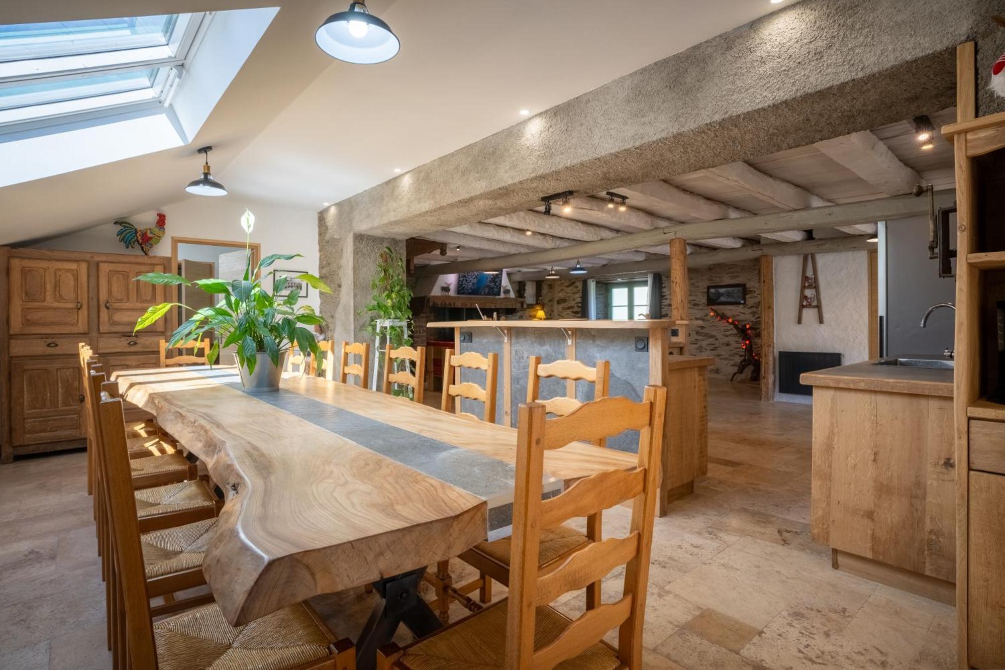 Grange Renovee En Gite/Maison/Chalet Arreau Buitenkant foto
