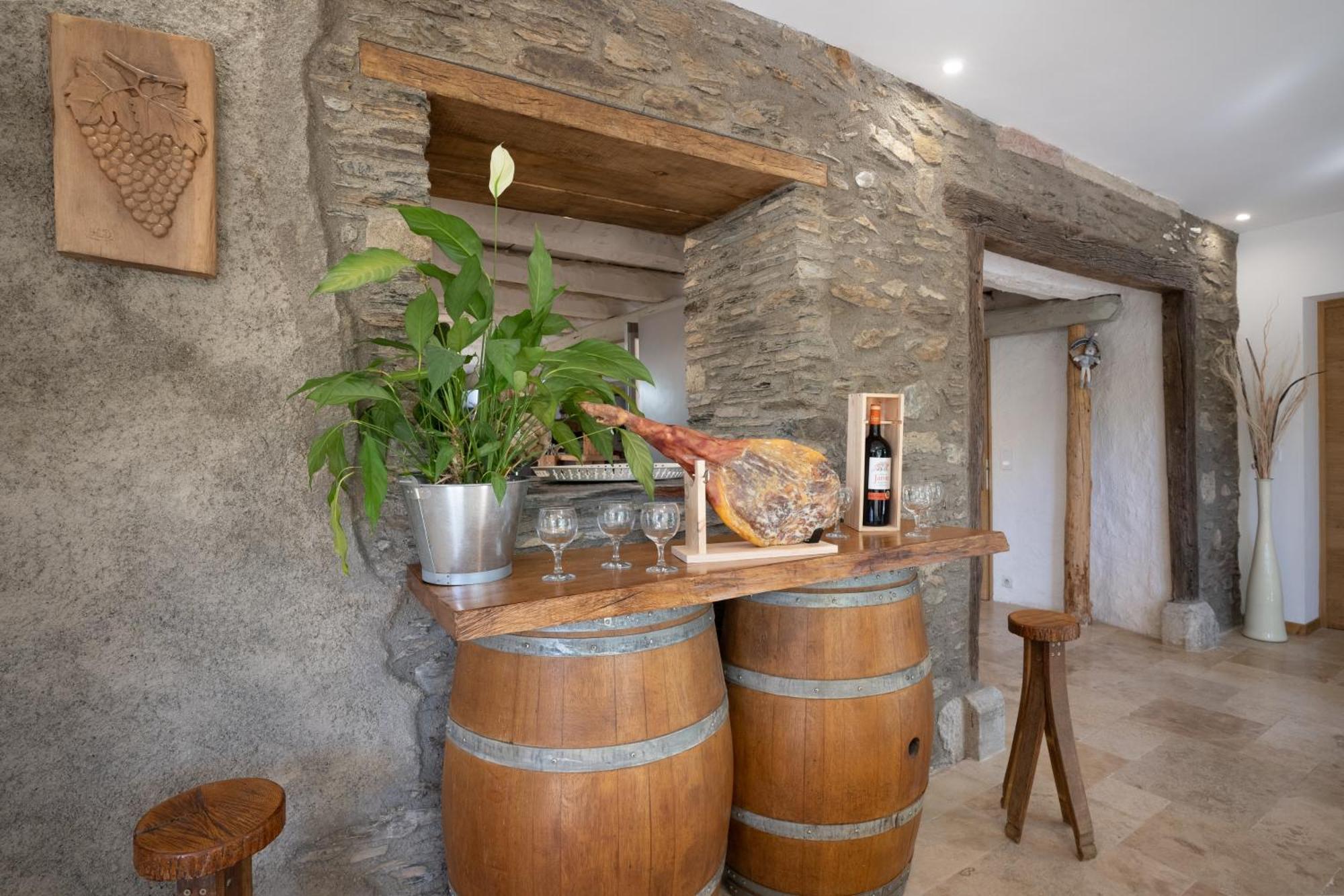Grange Renovee En Gite/Maison/Chalet Arreau Buitenkant foto